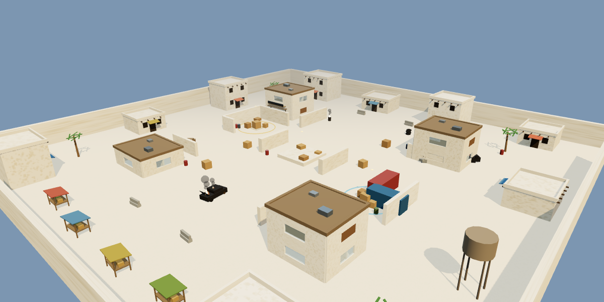 Dust Fort desert map preview